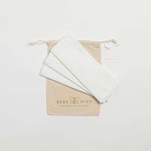 Bamboo Cotton Night Tri-fold Insert Set - Ai2 Cloth Nappy