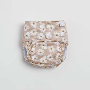 V2 Modern Cloth Nappies: V3 Ai2 Modern Cloth Nappy - Wild Daisy Greige