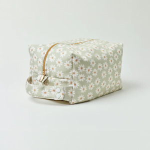 Cloth Nappy Pods: Cloth Nappy Pod - Wild Daisy Sea Mist Green