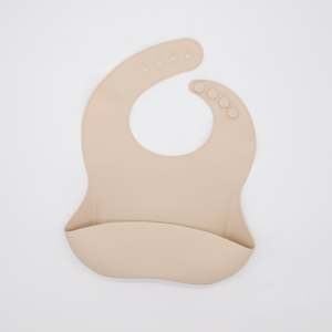 Silicone Bibs: Silicone Bib - Oat