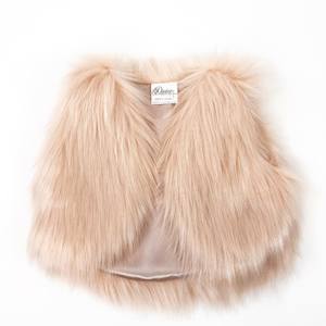 Childrens Faux Fur Vest