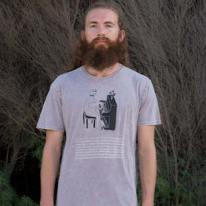 Clothing: The Yeti’s Dilemma - Mens stonewash Tee