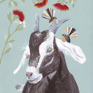 Art print - Giddy Goat