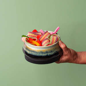 Small ceramic travel bowl | Midnight