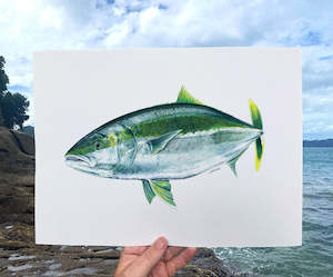 Dads Day: 'Kingy' A4 Print