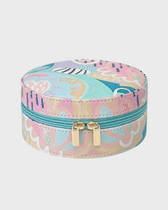 Accessories: Round Jewellery Case - Haven