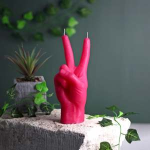 Candles Incense Diffusers: Candle Hand | Peace