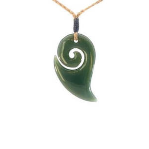 Kuru with Koru - Kawakawa Pounamu