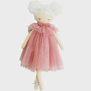 Kids Toys: Ava Angel Doll Blush Silver