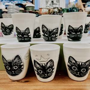 Kitchenware Serve Ware: Amber Smith Ceramics - Kitty Tumblers