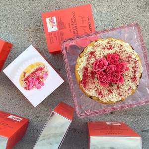 School Holiday Boredom Busters: Coconut, Raspberry, Kaffir Lime Cake Kit