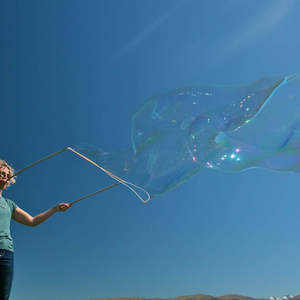 School Holiday Boredom Busters: Giant Bubble Kit