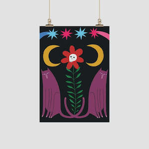 Studio Soph Tea Towel | Mystic Cats
