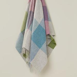 Cushions Blankets Throws: Harland Heather NZ Wool Throw