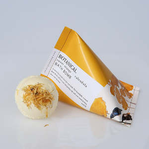 Made In Nelson: ORANGE BLOSSOM & CALENDULA BATH BOMB