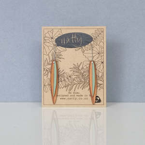 New: Harakeke Flax Earrings