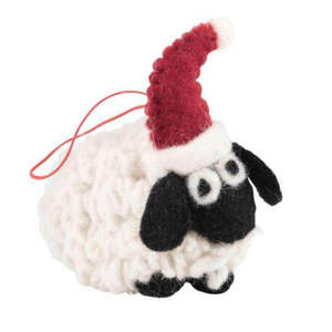 C H R I S T M A S: Wooly Sheep | Christmas Decoration