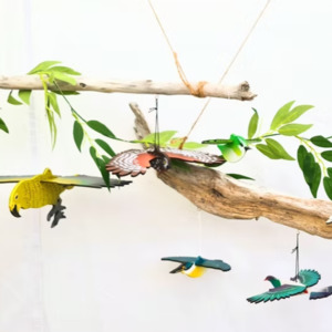 Childrens Decor: Flap | Medium Hanging Birds
