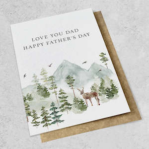 Dads Day: Ink Bomb | Father Day Card
