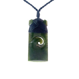 Necklaces: Toki - Kawakawa with Koru