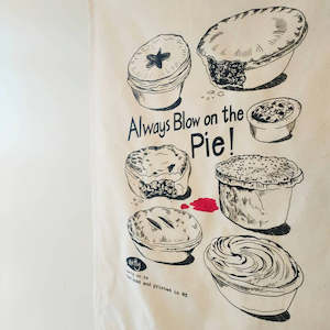 Tea Towels Aprons: Always Blow On the Pie | Tea Towel