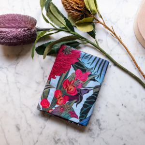 Flox: Kererū & Kākāriki Tea Towel - FLOX
