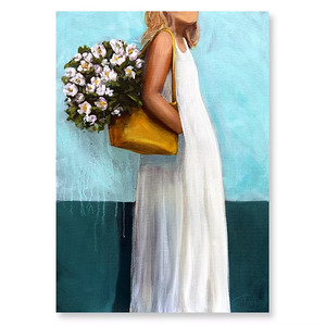 Art Stationary: 'Looking forward' Print by Abbey Merson