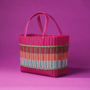 Bags: Pali Bags | Mira Stripe Pink