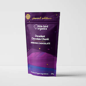 Drinking Chocolate: Decadent Choc Chunk Organic Drinking Chocolate