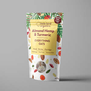 Everything Breakfast: Everything Oats - Almond, Hemp & Turmeric