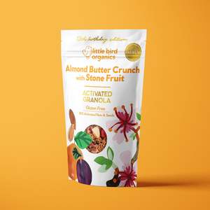Almond Butter Crunch with Stone Fruit