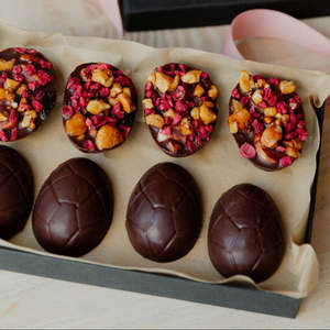 Easter Salted Caramel & Rocky Road Eggs