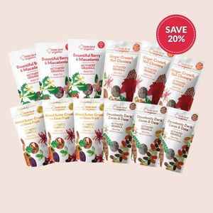 Little Bird Sale Range Excl Crispy Flats: Activated Granola — Mixed 12 Pack