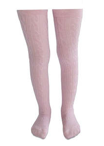 Baby Clothing: Lamington Cable Tights | Ballerina