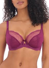 Freya Fancies Underwired Plunge Bra  (Berry)