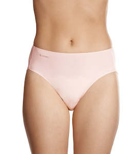 Best Sellers: Jockey Woman NPLP Tactel Hi-Cut Brief (Black, White, Nude)