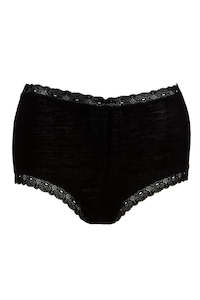 Zenza Boyleg Merino Pant (Black) (Winter) (Truffle)