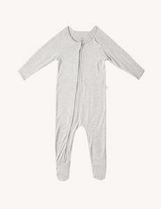 Boody Baby Long Sleeve Onesies    (Chalk) (Rose) (Grey Marle) (Sky)