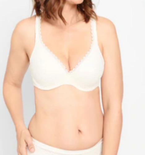 Berlei: Berlei Barely There Lace Contour  Bra - Ivory