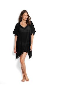 Seafolly Kaftan (Black)