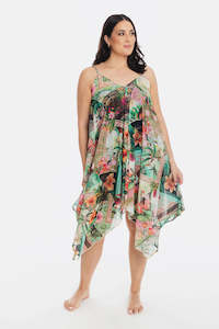 Resortwear: Togs Fiji Mesh Dress (Multi)