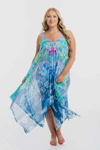 Togs Granada Mesh Dress (Blue)