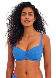 Freya Nomad Nights Sweetheart Bikini Top (Blue)