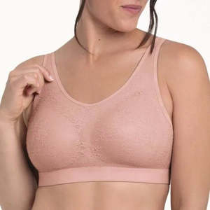 Lingerie: Anita Essential Lace Mastectomy Bra - Rosewood