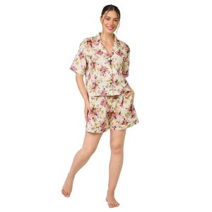 Arabella MD 732F3 100% Cotton Short Pyjama Set (Multi Floral)