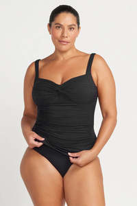 Swimwear: Artesands Aria Botticelli Multifit Cup Tankini Top (Black)