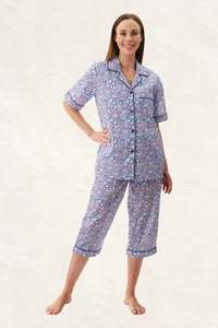 Givoni Daisy 3/4 length Pyjama Set (Navy)
