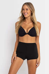 Sunseeker Poolproof Chlorine Resistant Boyleg Pants (Black)