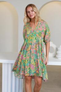 Dreamcatcher MO3431 Bohemian Mini Dress (Multi)