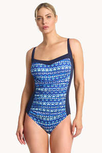 Mastectomy: Pool Proof Dynasty DD/E Cup One Piece Navy